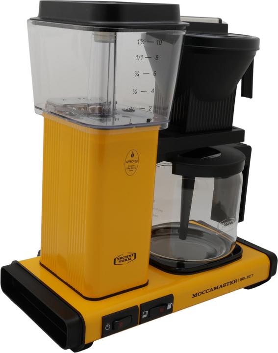 Actual product image Moccamaster Yellow Pepper Single