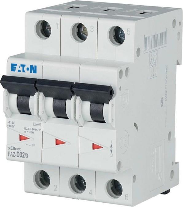 Immagine prodotto Eaton Interruttore automatico, curva D, 32A, 3 poli