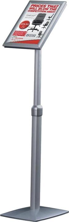 Actual product image Franken Information stand "Universal", DIN A3, height: 910-1,310 mm Aluminium folding frame profile with (A3)