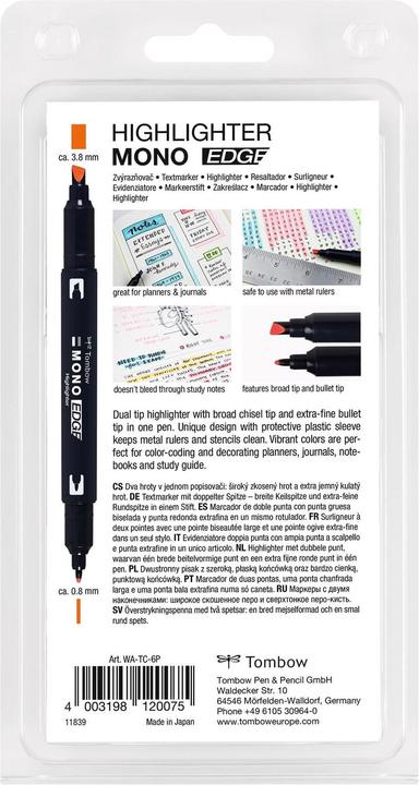 Immagine prodotto Tombow Mono Edge (6 x)