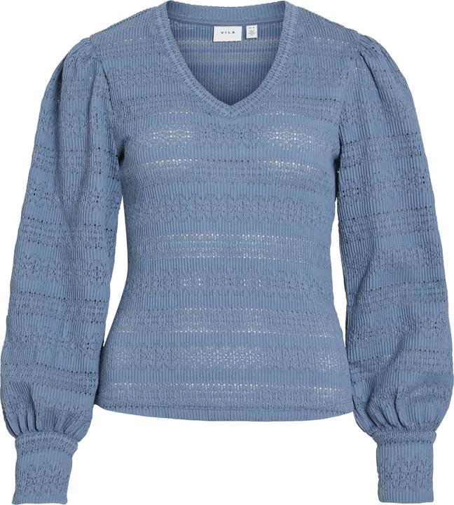 Produktbild Vila V-Ausschnitt Oberteil mit langen Ärmeln (XL)