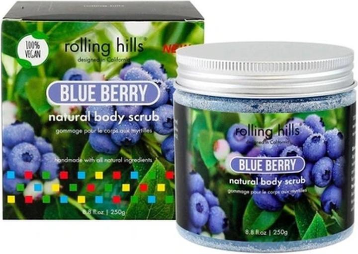 Produktbild Rolling hills Rolling Natural Body Scrub Blue Berry