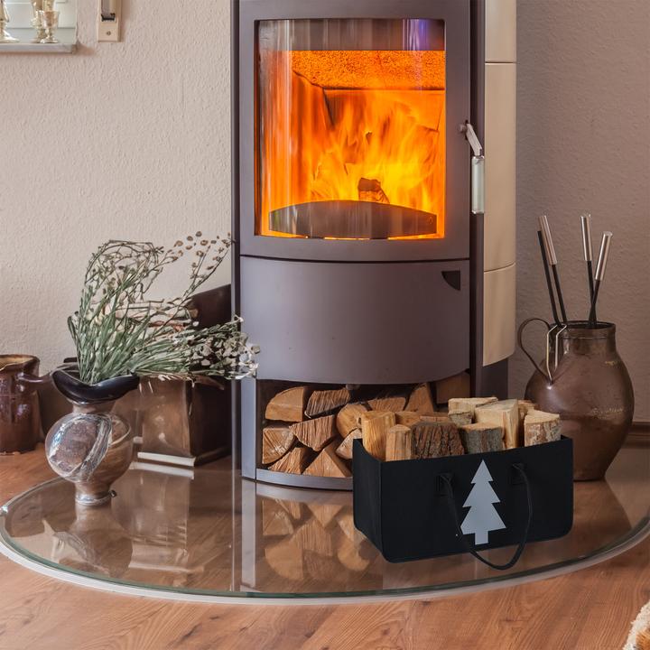 Actual product image Relaxdays Firewood bag (25 x 50 x 25 cm)