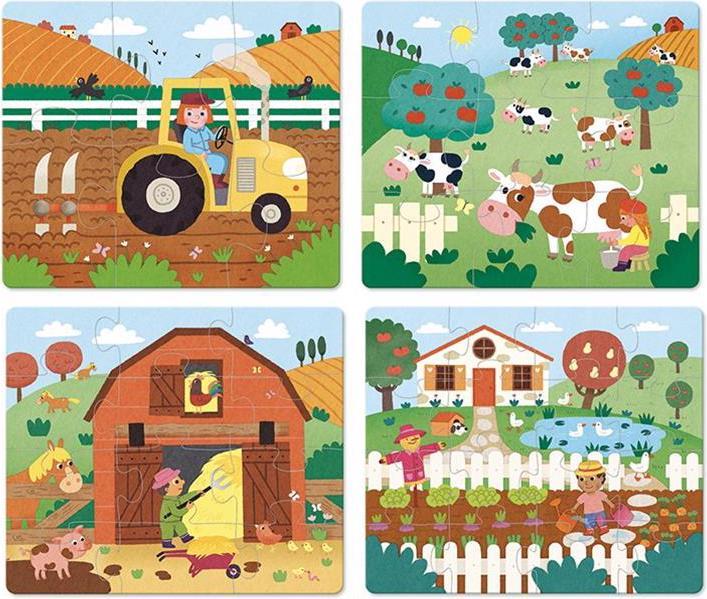 Produktbild Vilac Puzzle "Farm" (43 Teile)