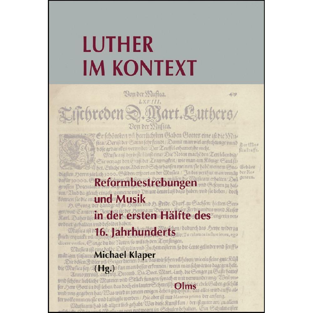 Thumbnail - Luther im Kontext, Fachbücher von Michael Klaper