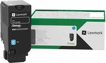 Actual product image Lexmark Cyan - original - toner cartridge (C)