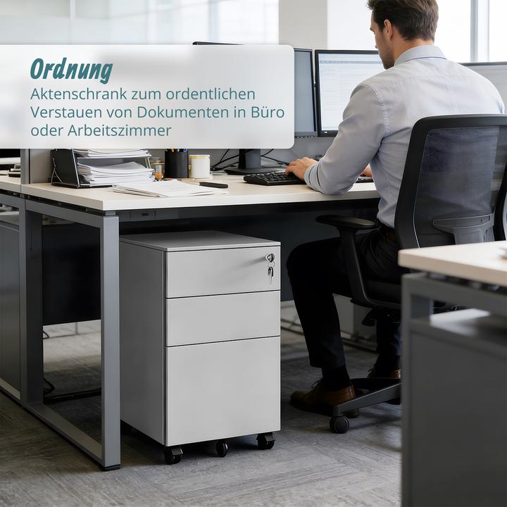 Produktbild Relaxdays Rollcontainer (39 x 52 x 60 cm)