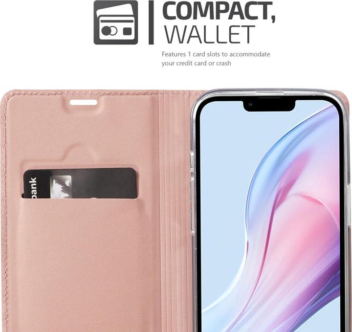 Actual product image Cadorabo Classy Book cover (Apple iPhone 13 mini)