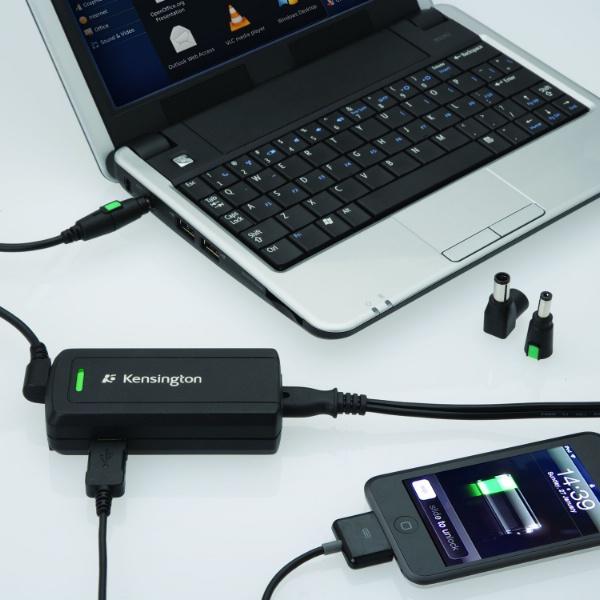 Actual product image Kensington Power Adapter for Netbooks with USB (45 W)