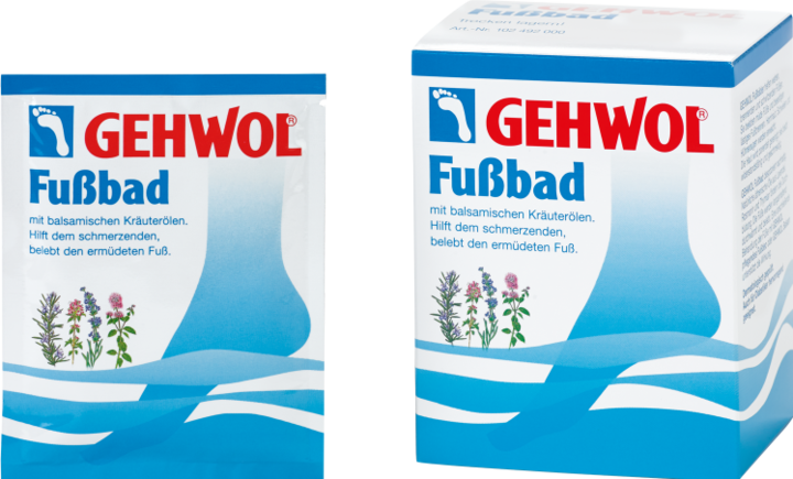 Actual product image Gehwol Footbath 10 sachets à 20g (Foot bath, 607.75 ml)