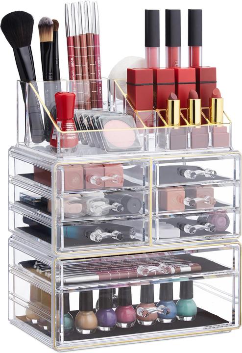 Image du produit Relaxdays Organisateur de maquillage