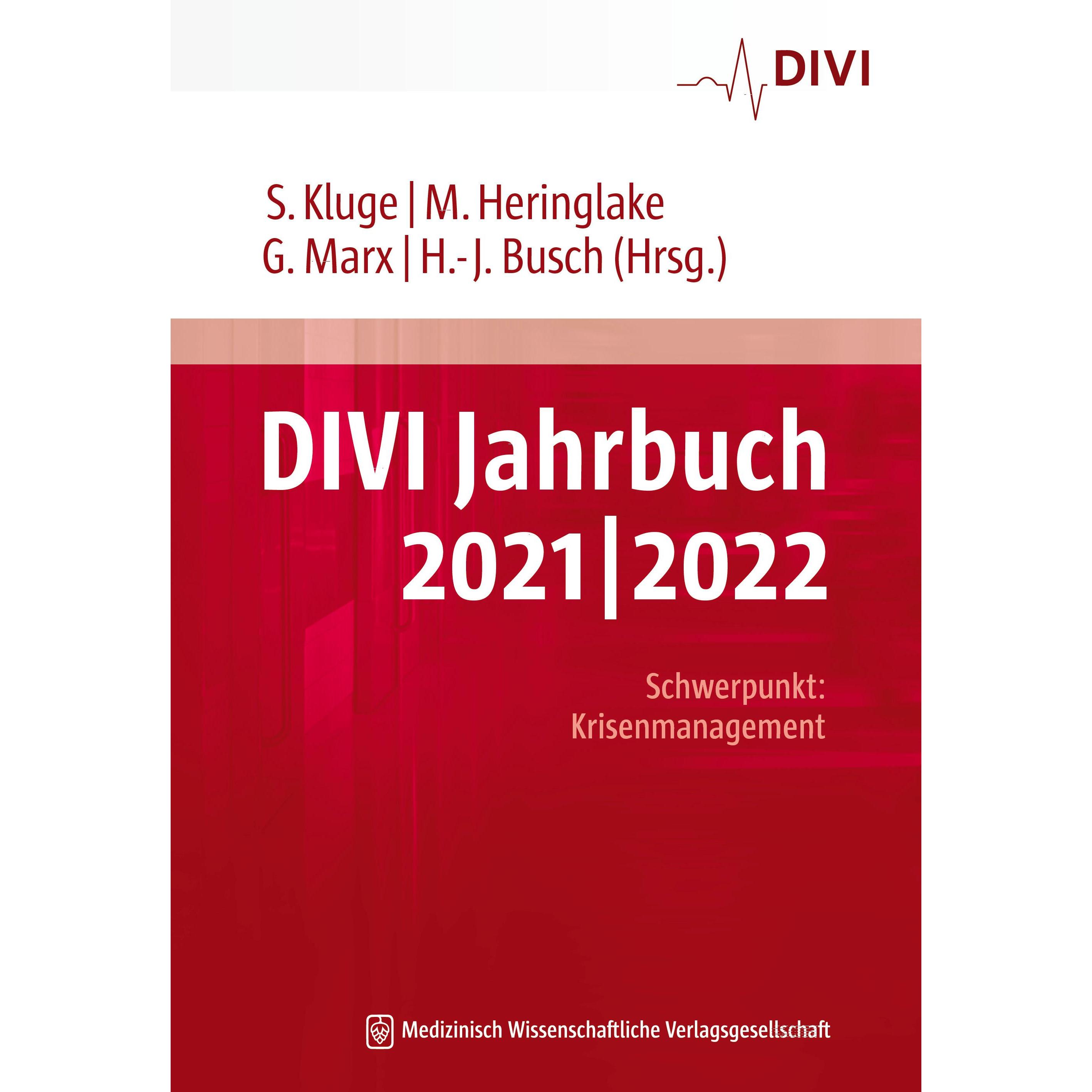 DIVI Jahrbuch 2021/2022, Fachbücher von Matthias Heringlake, Stefan Kluge, Hans-Jörg Busch, Gernot Marx