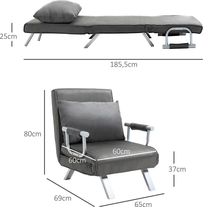 Immagine prodotto Homcom Sedia da letto