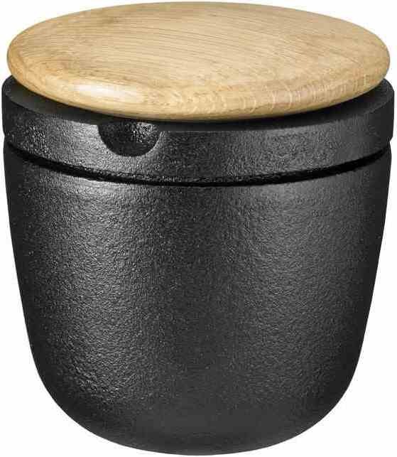 Skeppshult Cast Iron Herb Grinder - Black/Brown - Small