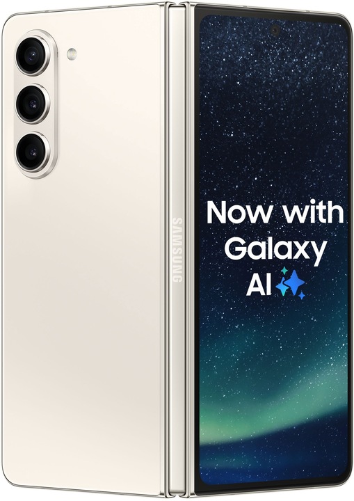 Image du produit Samsung Galaxy Z Fold 5 (512 Go, Crème, 7.60", SIM + eSIM, 50 Mpx, 5G)