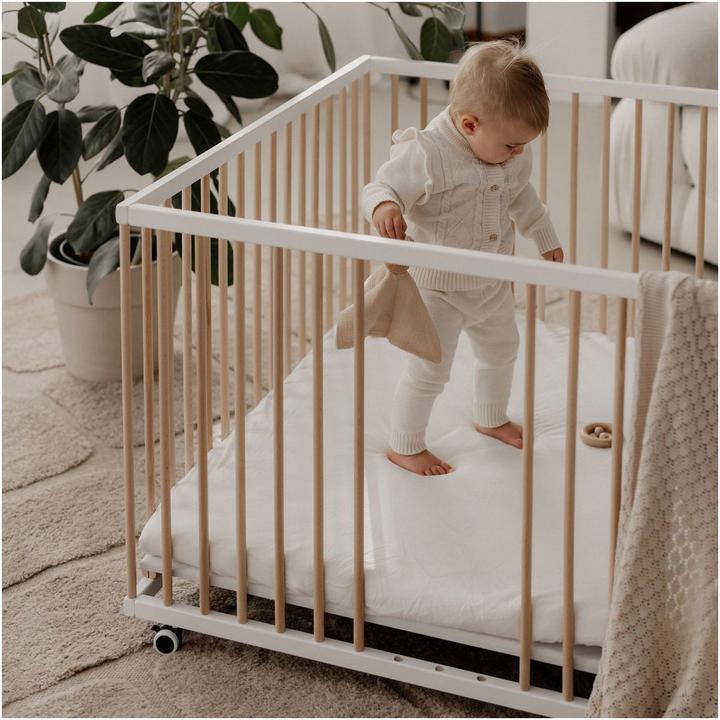 Actual product image Sämann Premium playpen (Beech)