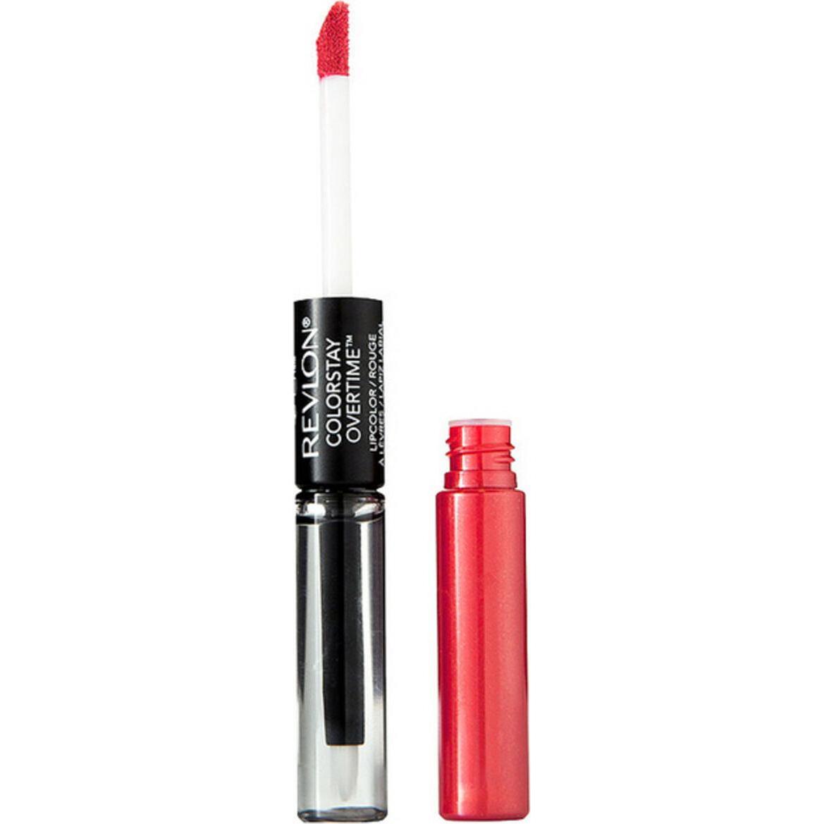 Revlon, Lippenstift + Lipgloss, Colorstay Overtime (005 Infinite Raspberry)