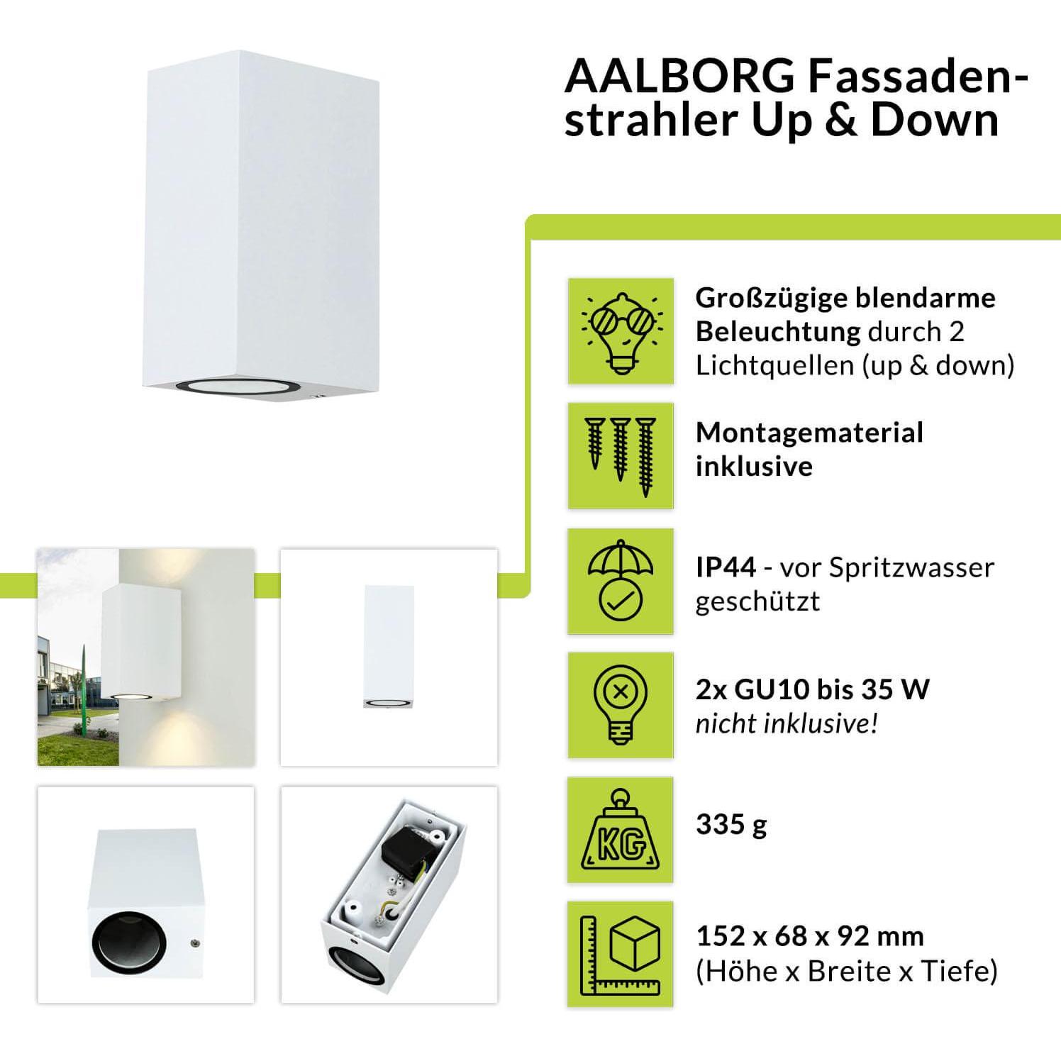 Thumbnail - Licht-Erlebnisse, Gartenbeleuchtung, Aalborg (GU10, IP44)