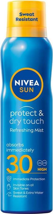 NIVEA Protect & Dry Touch aerosol SPF 30 (Zonnecrème, SPF 30, 200 ml)