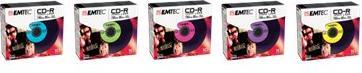 Image du produit Emtec Look vinyle - 10 x CD-R - 700 Mo (80 min) 52x (10 x)