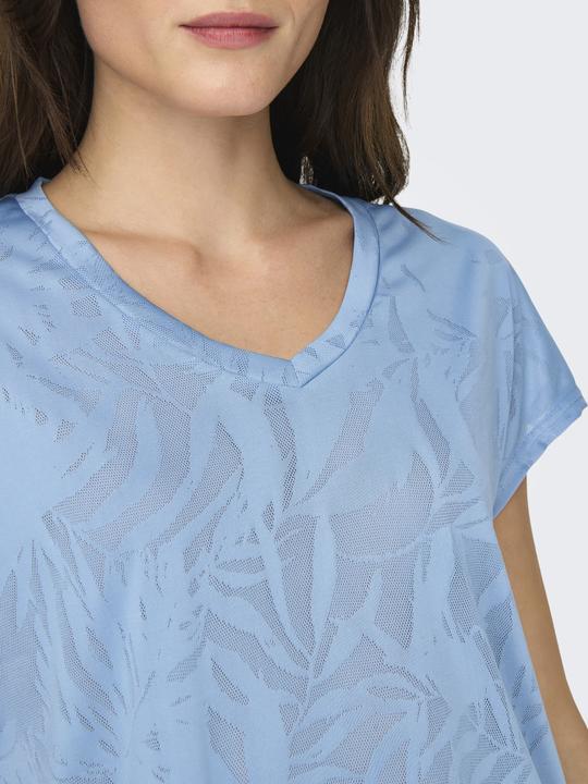 Produktbild Only Play Locker geschnitten V-Ausschnitt Fledermaus-Ärmel T-Shirt T-shirt (L)