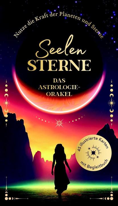 Produktbild Astro-Kartenset Seelensterne – Das Astrologie-Orakel (Deutsch, Mona Hieronymus, 2023)