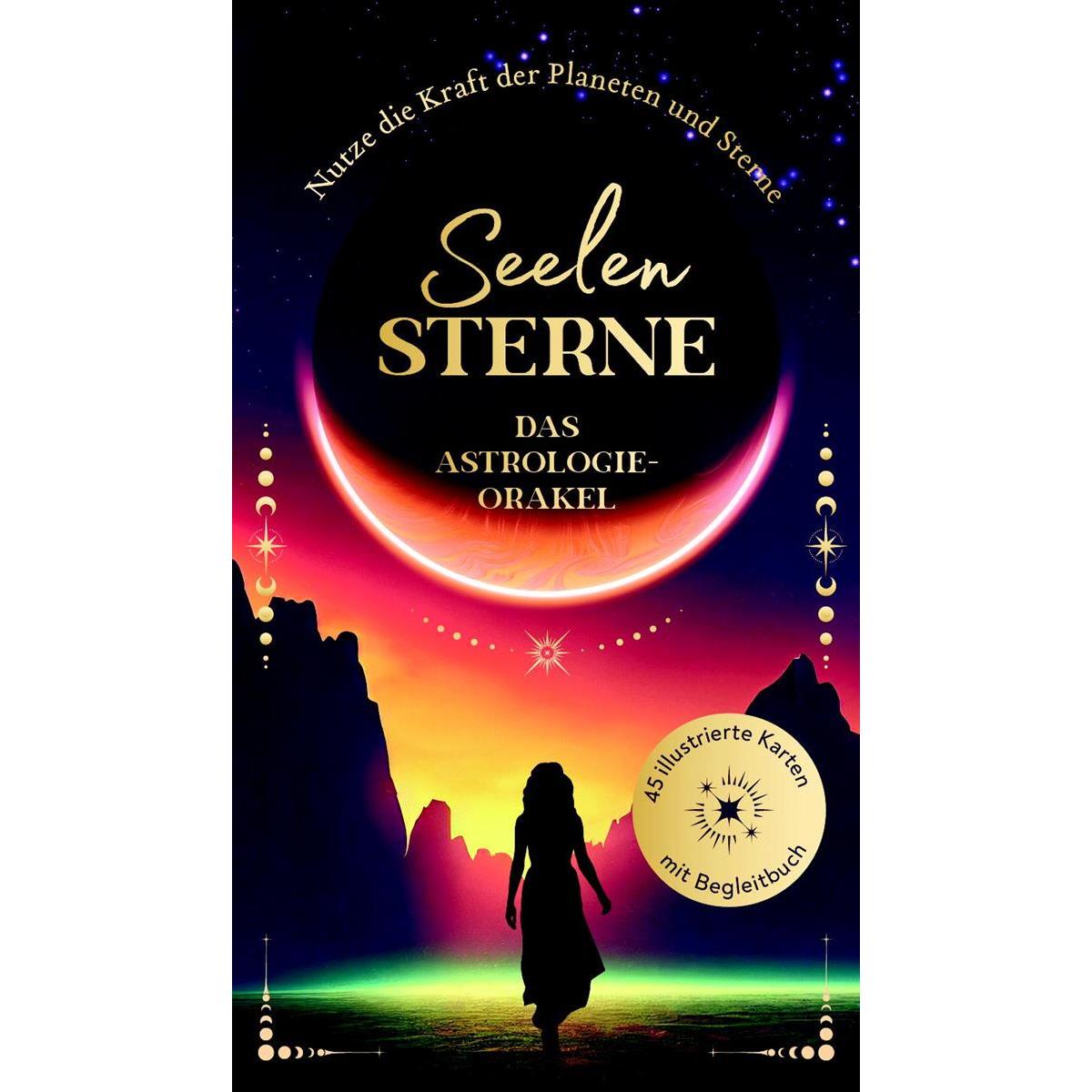 Thumbnail - Astro-Kartenset Seelensterne – Das Astrologie-Orakel, Ratgeber von Mona Hieronymus