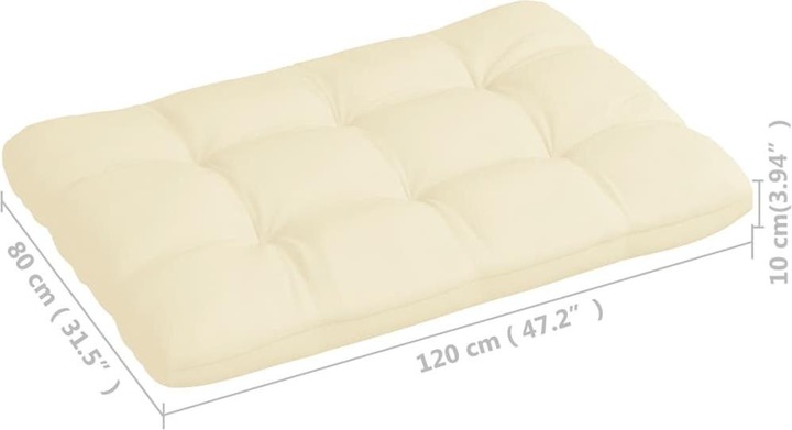 Actual product image VidaXL Pilvi (120 x 80 x 10 cm)