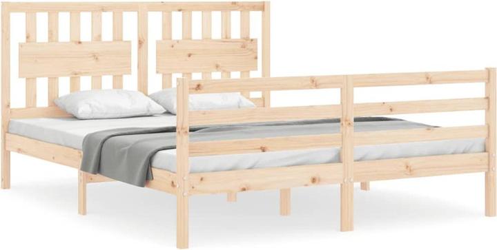 Actual product image vidaXL Bettrahmen (200 x 200 cm)