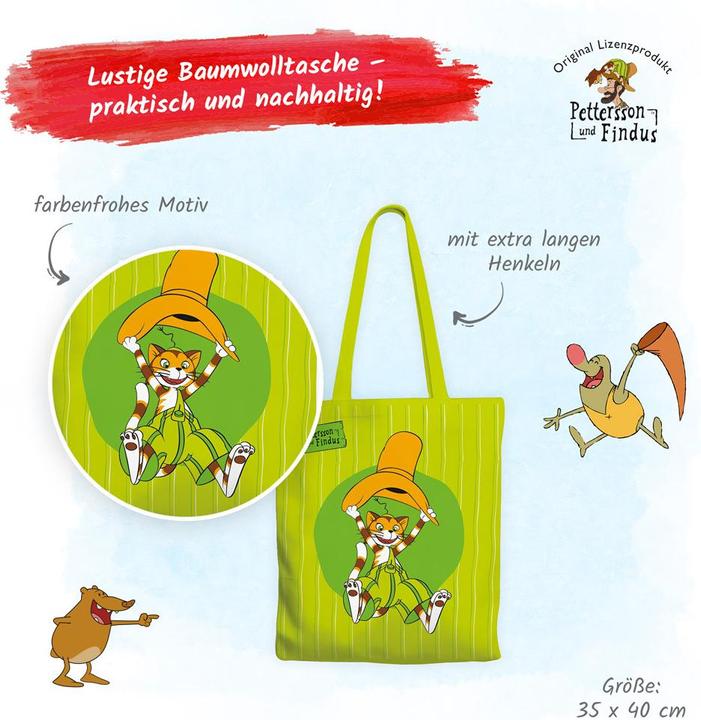 Immagine prodotto Borsa di stoffa Pettersson e Findus