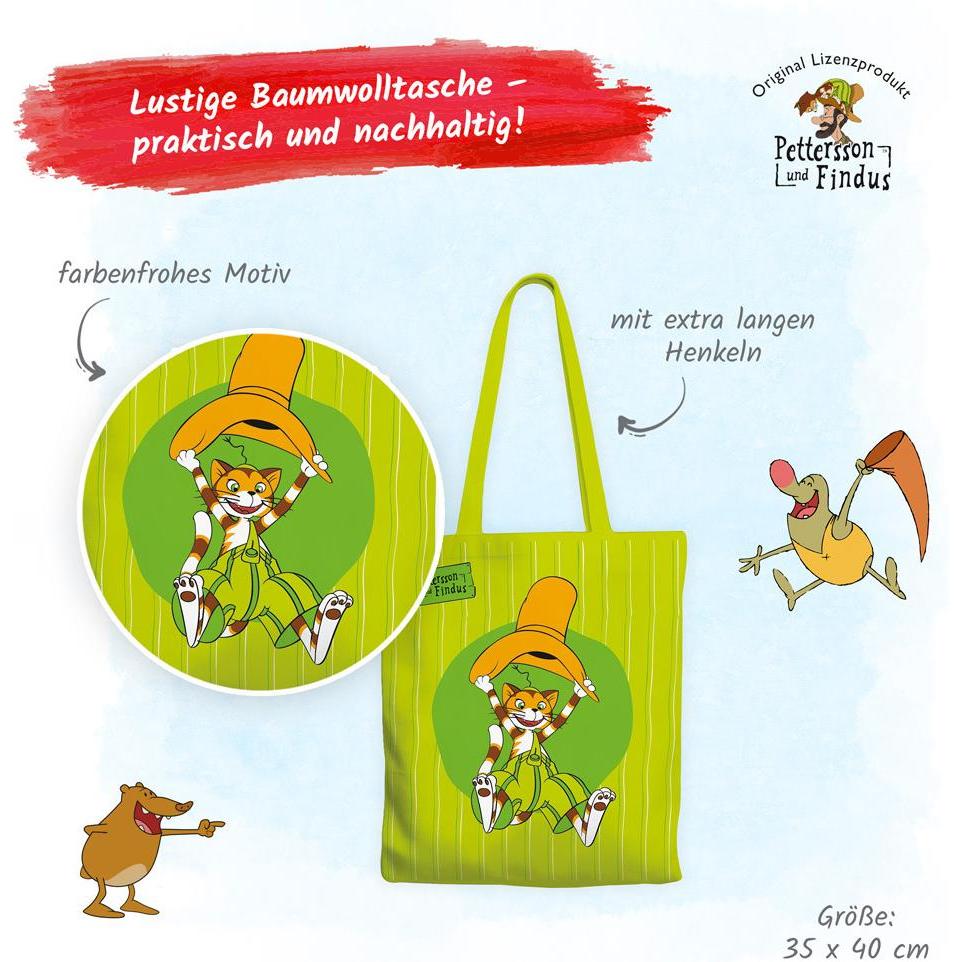 Thumbnail - Trötsch, Tasche, Pettersson und Findus Stoffbeut