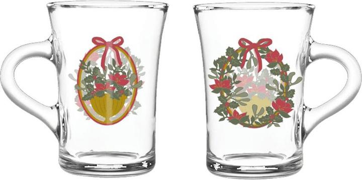 Holmegaard Christmas WeihnachtsHot Drink Glas (0.23 l, 2x)