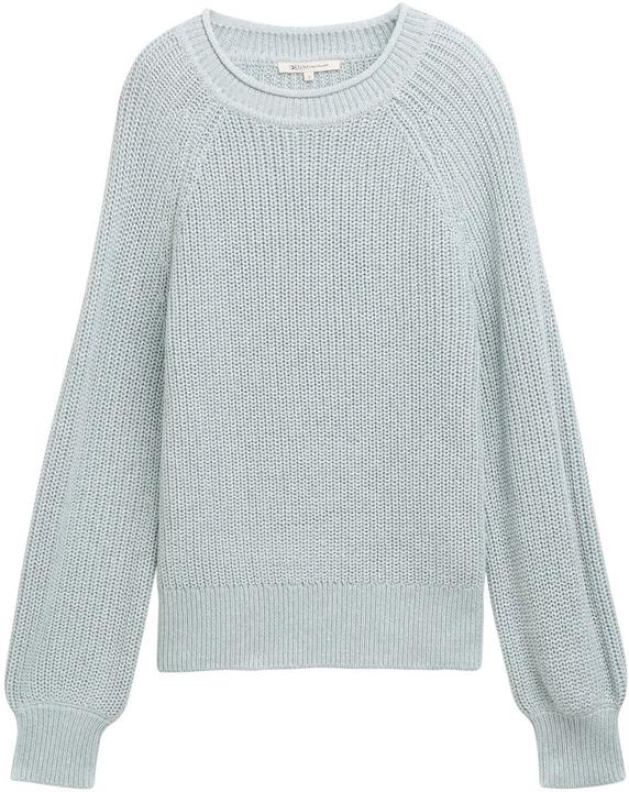 Produktbild Tom Tailor Denim-Strickpullover mit leichten Ballonärmeln (S)