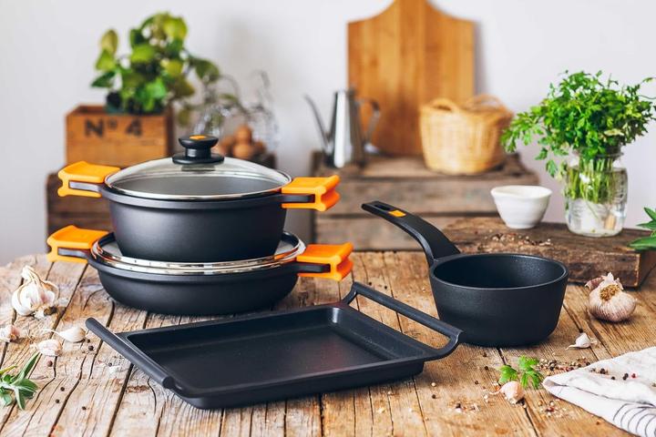 Immagine prodotto BRA Efficient (Casseruola con manico, Pentola, Alluminio, Alluminio pressofuso, Ghisa, 28 x 10.90 cm)