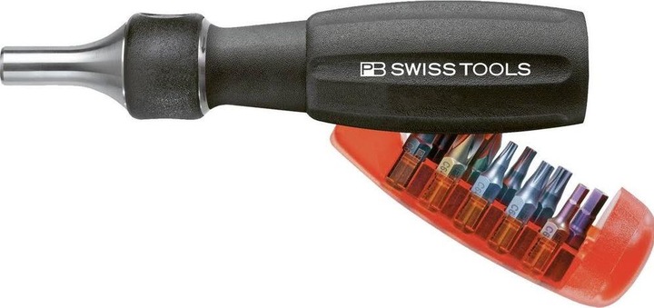 Image du produit PB Swiss Tools Insider 3 (SL 3 / SL 4 / PH 2 / PZ 2 / TX 10 / TX 15 / TX 20 / TX 25 / HEX 3 / HEX 4)