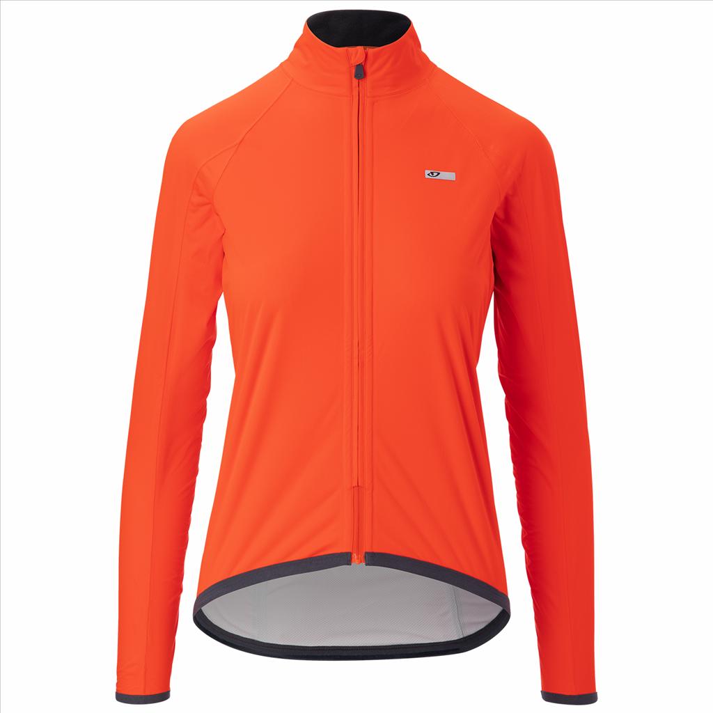 Giro, Damen, Velojacke, W Chrono Expert Rain Jacket (XS), Orange, XS