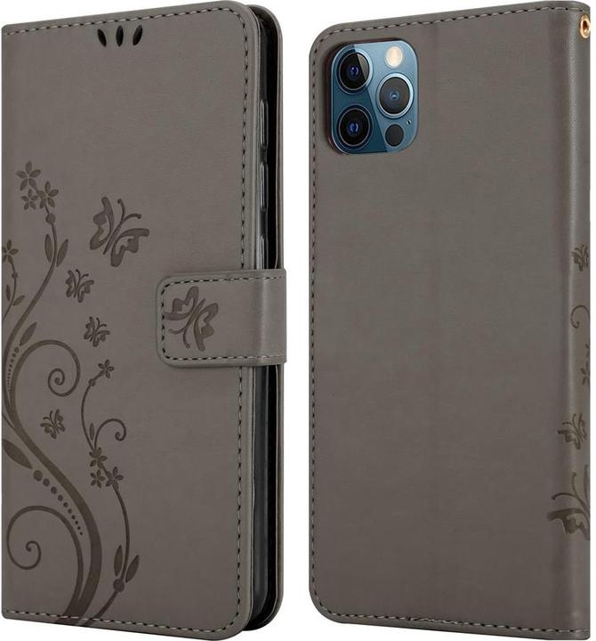 Immagine prodotto Cadorabo Copertina del libro a fiori (Apple iPhone 12 Pro Max)