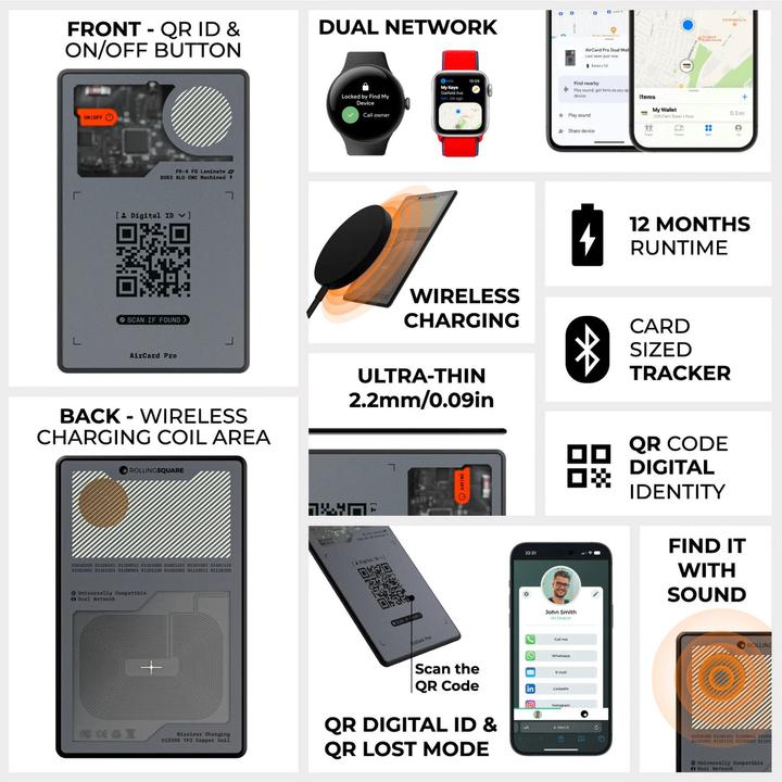 Produktbild Rolling Square AirCard Pro Dual (Android, iOS)