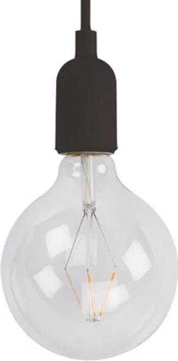 Produktbild Vellight Design-Deckenleuchte Mit Textilkabel - Schwarz (E27)