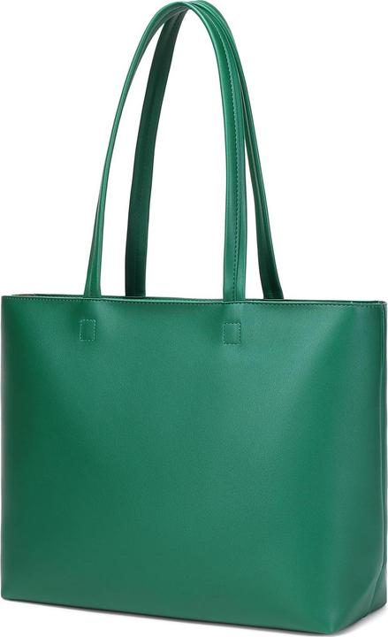 Produktbild Only-Bags.Store Henkeltaschen, einfache Handtaschen PU Leder Shopper Tasche für Arbeit, Schule, Einkaufen mit