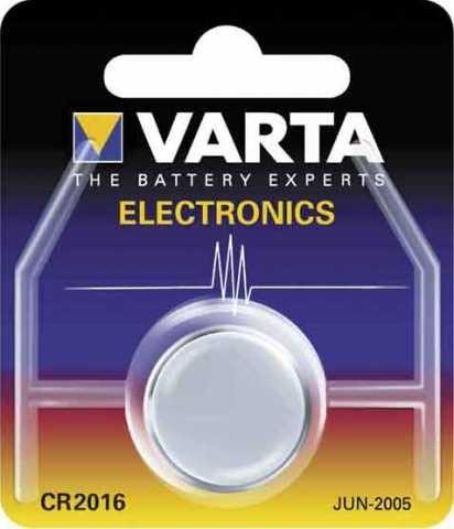 Immagine prodotto Varta Cr2016 (1 pz., CR2016, 90 mAh)