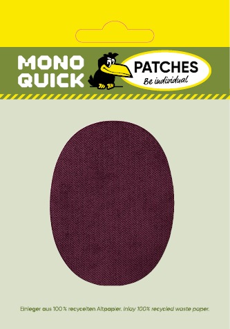 Produktbild Mono Quick Stoffflicken Oval (2 x)