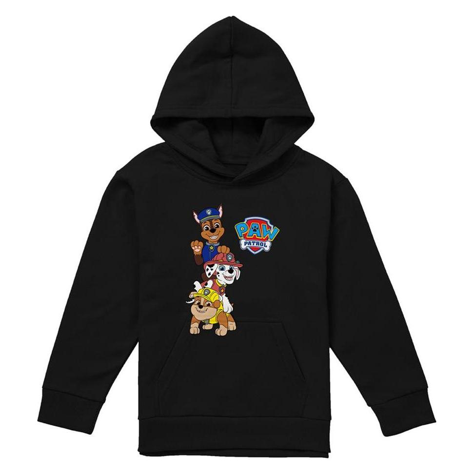 Paw Patrol Maglietta Bambino Rescue Squad - Maniche Corte, Rosso, 100% Cotone, Licenza Ufficiale