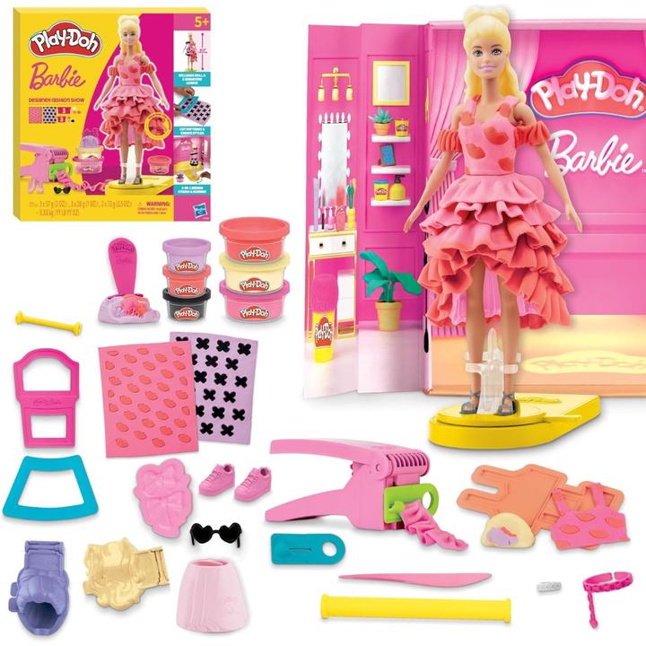 Productafbeelding Play-Doh Barbie modeshow speelset