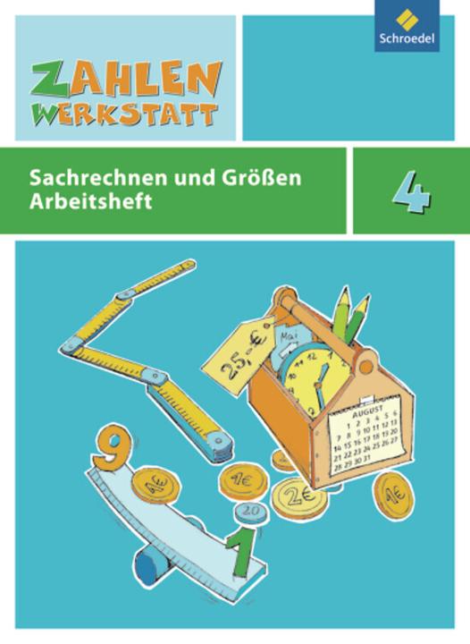 Produktbild Zahlenwerkstatt 4. Sachrechnen und Grössen. Arbeitsheft (Deutsch, 2011)