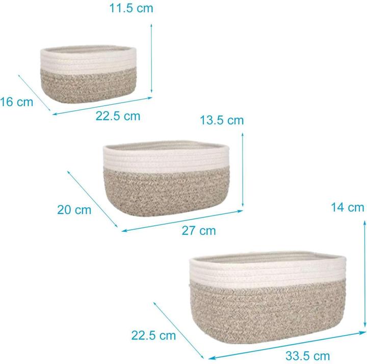 Produktbild Intirilife Badezimmer Aufbewahrungskorb