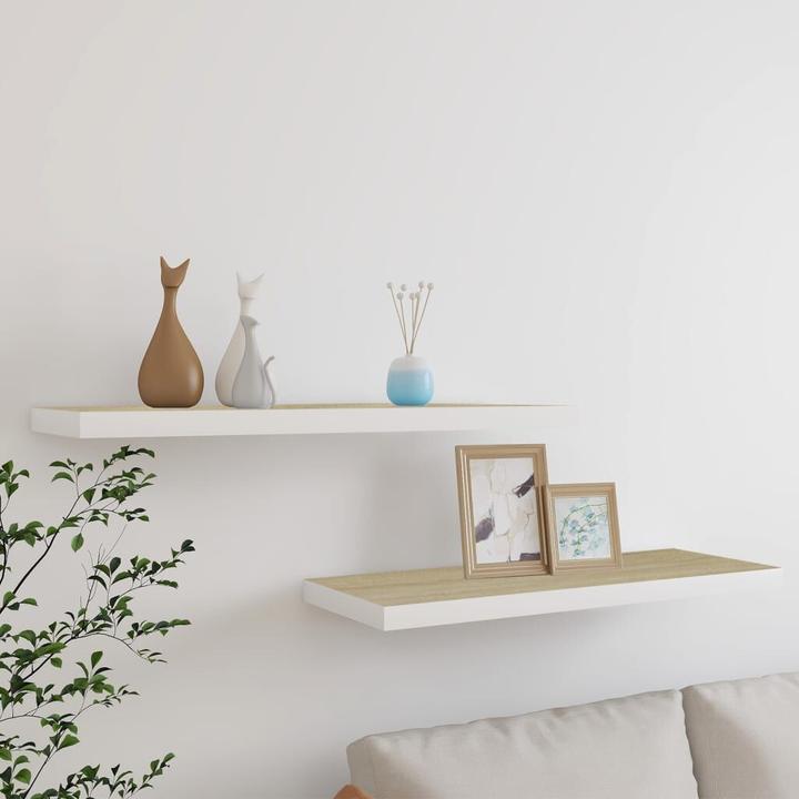 Actual product image vidaXL Wandregal (23.50 x 80 x 3.80 cm)