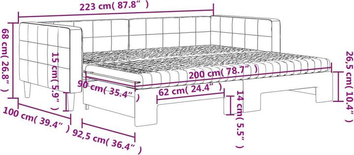 Actual product image vidaXL Emeline