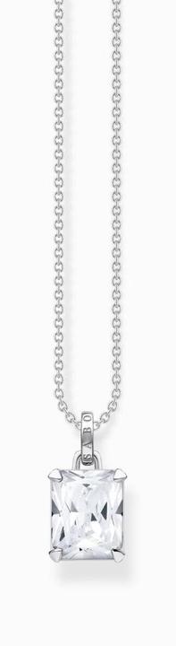 Immagine prodotto Thomas Sabo Catena di pietre bianche (Argento 925, 40 - 45 cm)