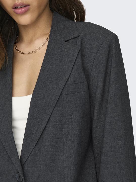 Actual product image Only Shortened lapel collar blazer blazer (40)